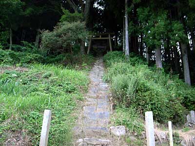 熊野神社参道