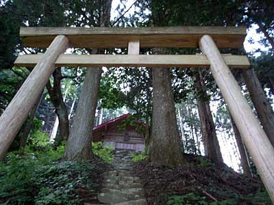 熊野神社鳥居