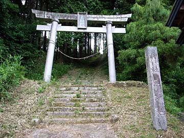 熊野社鳥居