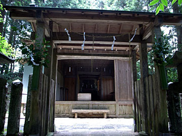 熊野神社拝殿