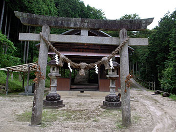 熊野社鳥居