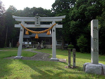 熊野社鳥居