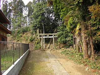 熊野神社拝遠景