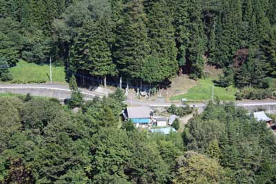 熊野神社遠景