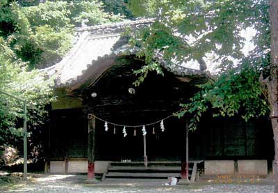 熊野神社拝殿