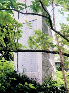 熊野十二所神社石碑