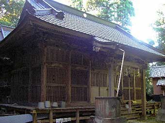 熊野神社拝殿