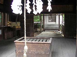 熊野神社拝殿