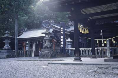 熊野神社拝殿