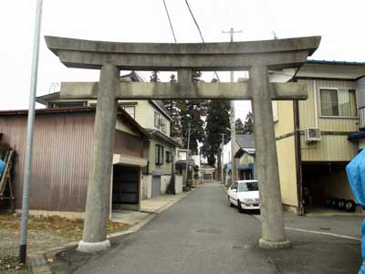 熊野神社一の鳥居