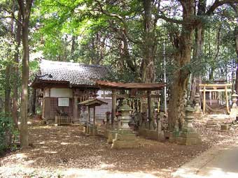 熊野神社遠景