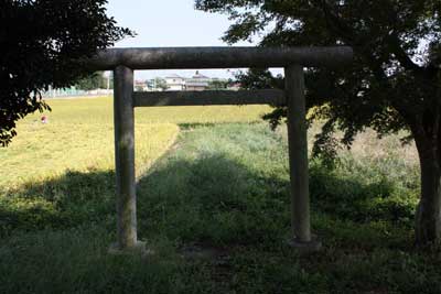 熊野神社境内より